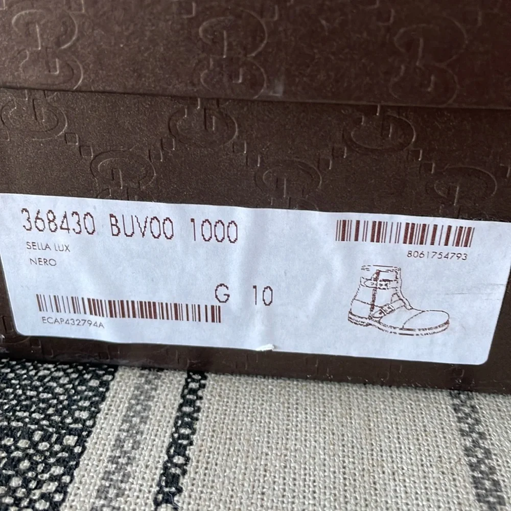 Gucci Sella Lux Nero boots size 10 - Picture 8 of 10